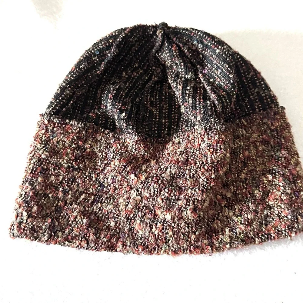 HOBOWEAR MINDY CHERRY‎ Beanie Brown Boho